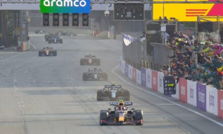 Checo Pérez conquista el Gran Premio de Azerbaiyán