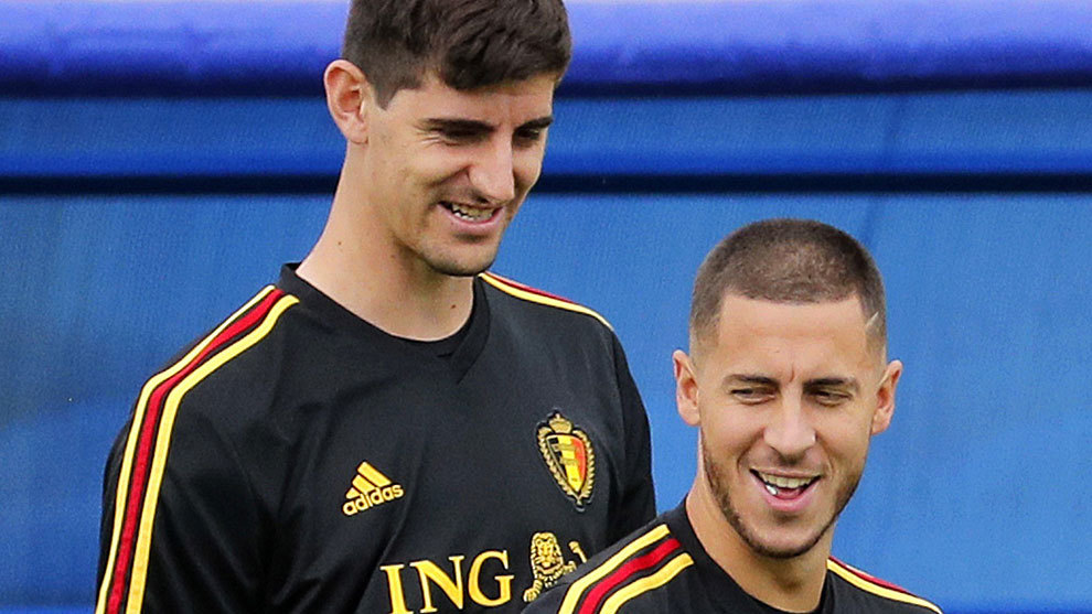 «Estoy seguro de que Hazard se quiere quedar en el Real Madrid», Coutois