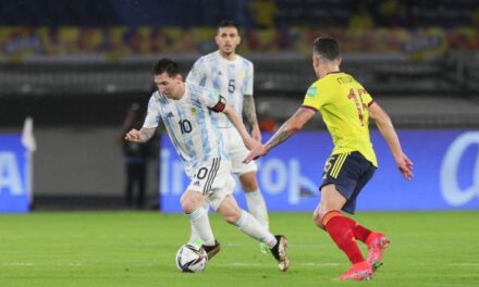 Colombia empata ante Argentina