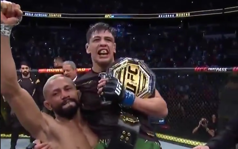 ¡Brandon lo hizo otra vez! El tijuanense hace historia en UFC