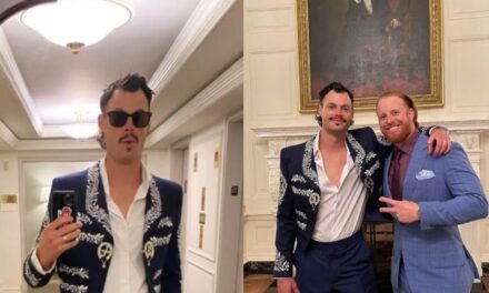 Lanzador de los Dodgers visita la Casa Blanca vestido de mariachi