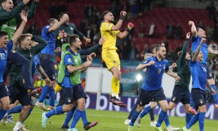 Inglaterra e Italia disputan final de la Euro en Wembley