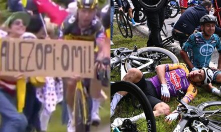 Tour de Francia quita la denuncia a la mujer que provocó accidente