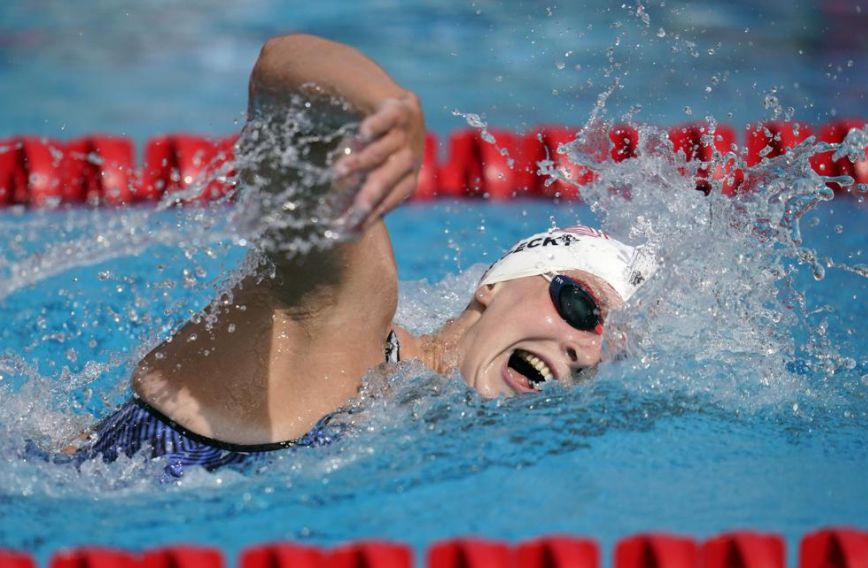 Ledecky y otros toman liderazgo en la era post Phelps