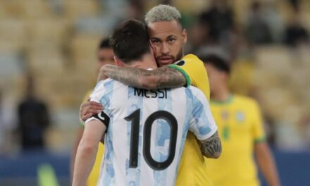 Neymar envía emotivo mensaje a Messi tras final de Copa América