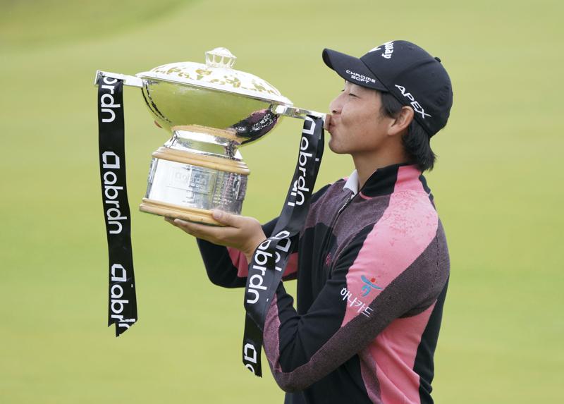 Min Woo Lee gana el Abierto de Escocia después del playoff