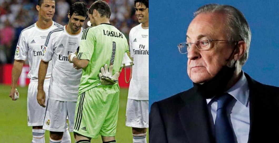 Florentino Pérez: «Casillas y Raúl, las dos grandes estafas del Real Madrid»