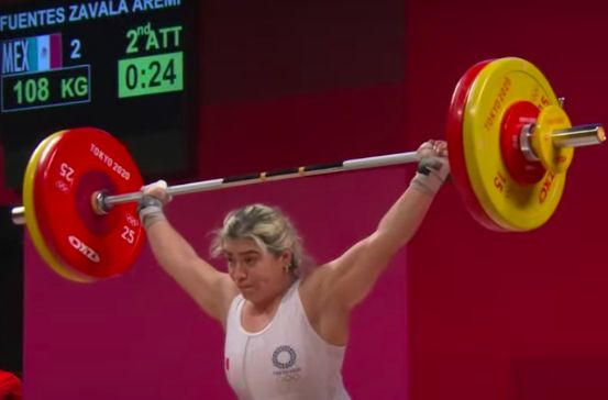 Aremi Fuentes ganó el Bronce en Levantamiento de Pesas