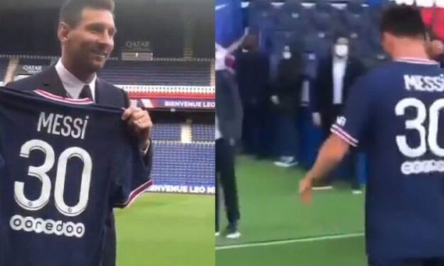 Messi llevará el #30 en PSG