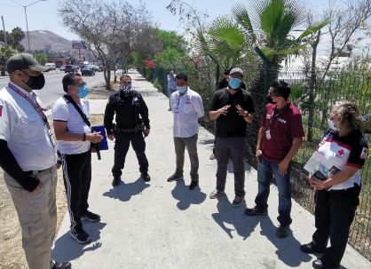 Realizan autoridades recorrido por la ruta del Medio Maratón Internacional de Tijuana