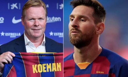 Koeman le dice adiós a Messi