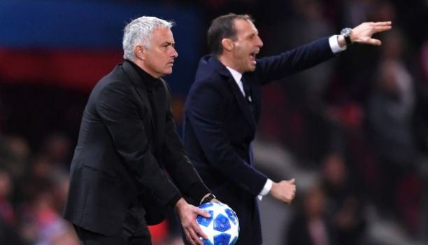 Mourinho y Allegri lideran batalla de técnicos en Italia