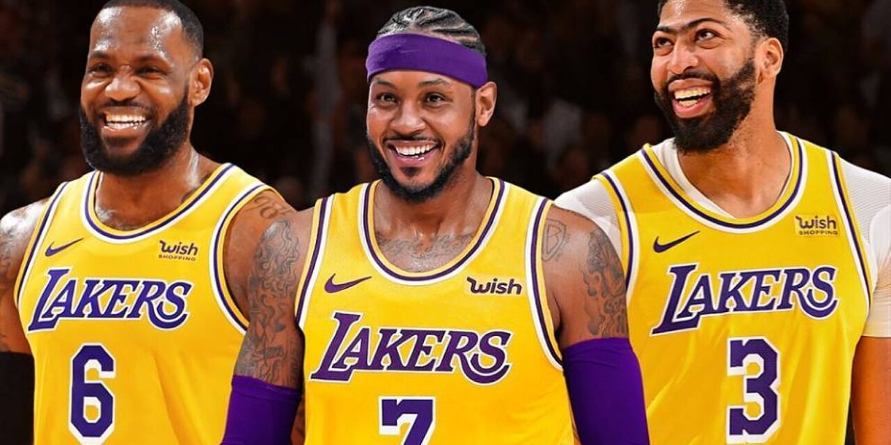 Carmelo Anthony y Los Ángeles Lakers acuerdan contrato por un año