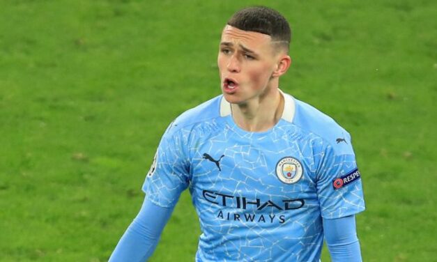 Foden, baja un mes con el Manchester City por lesión