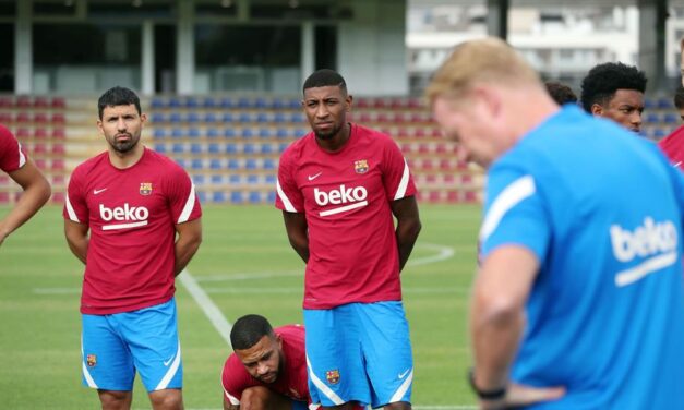 Agüero más de un mes de baja en el Barcelona