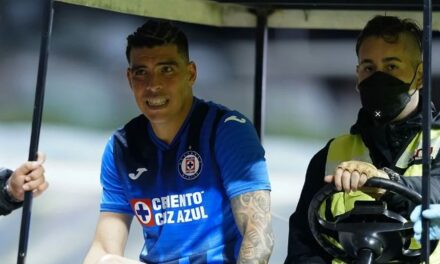 Mendoza causa baja de Cruz Azul por lesión