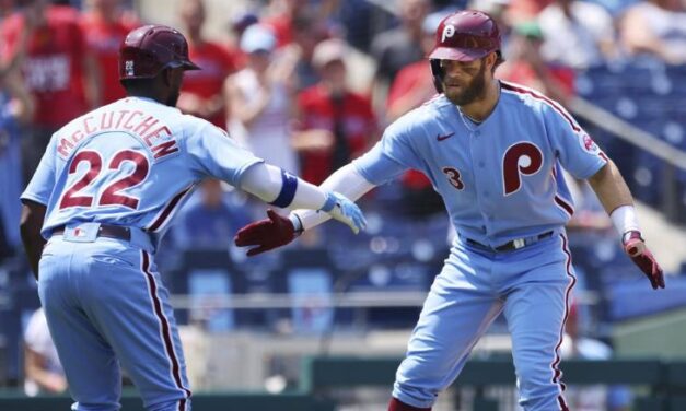 Harper y Filis superan a Dodgers y evitan barida