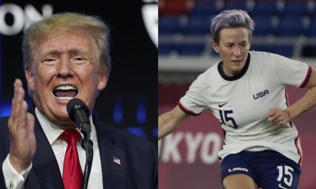 Trump revive su pleito contra Rapinoe y la critica por el Bronce en Tokio