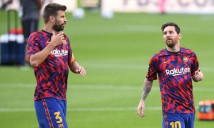 Piqué se despidió de Messi con emotiva carta
