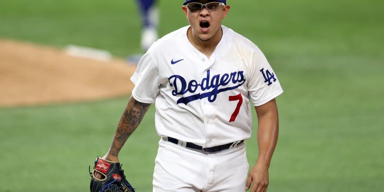 Julio Urías, a la lista de lesionados de Los Dodgers