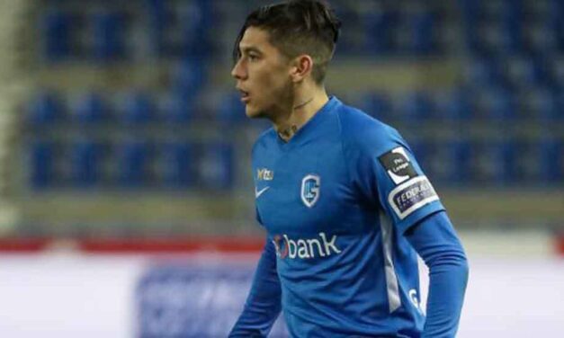 Gerardo Arteaga; fue titular en agónico triunfo de Genk