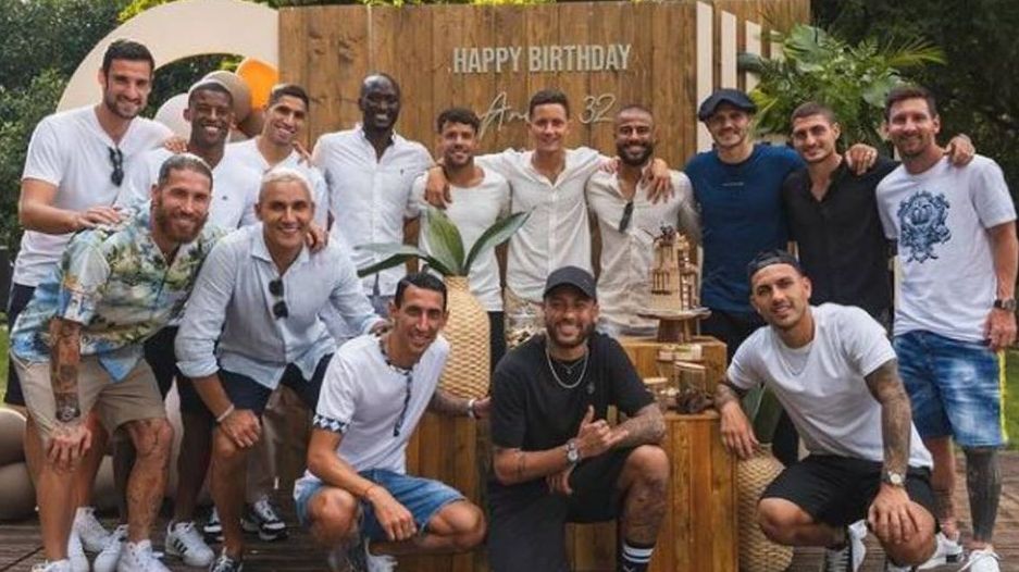 Mbappé, el gran ausente del PSG en la fiesta de Ander Herrera