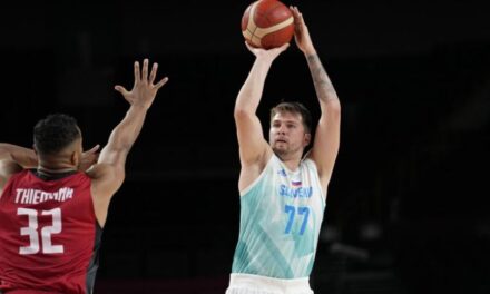 Doncic y Eslovenia vencen a Alemania, avanzan a semis