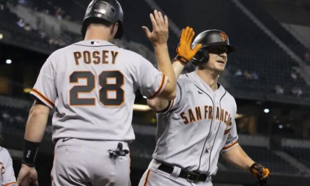 Gigantes frenan en el 10mo una remontada de Diamondbacks