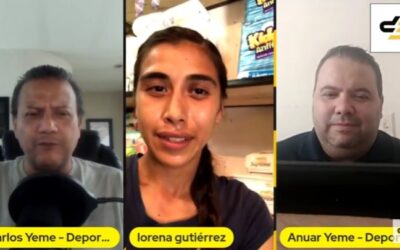 Lorena «Panterita» Gutiérrez en Deportres
