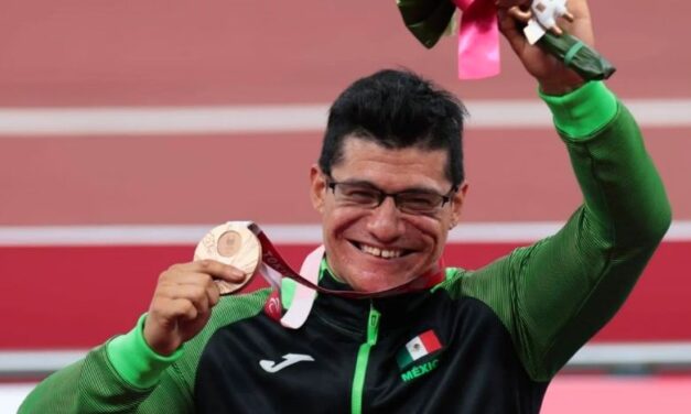 Juan Pablo Cervantes suma la octava medalla de bronce para México en Juegos Paralímpicos