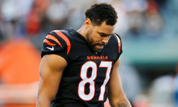 C.J. Uzomah no entrena con Bengals por segundo día