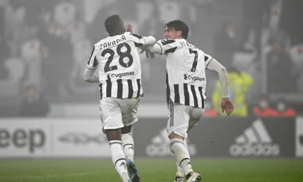 Vlahovic y Zakaria anotan en la victoria de la Juventus