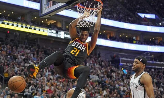 Mitchell anota 27 en su regreso; Jazz arrolla a Nets