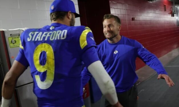 McVay llenó de elogios a Matthew Stafford