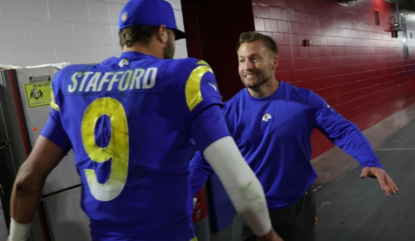 McVay llenó de elogios a Matthew Stafford