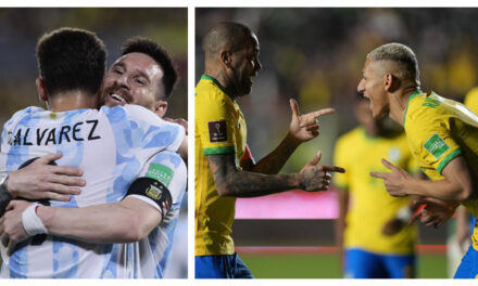 Brasil-Argentina imbatibles en Sudamérica. ¿Podrán en Qatar?