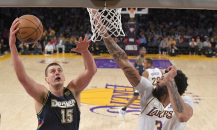 Con 28 puntos de Jokic, Nuggets se imponen 129-118 a Lakers