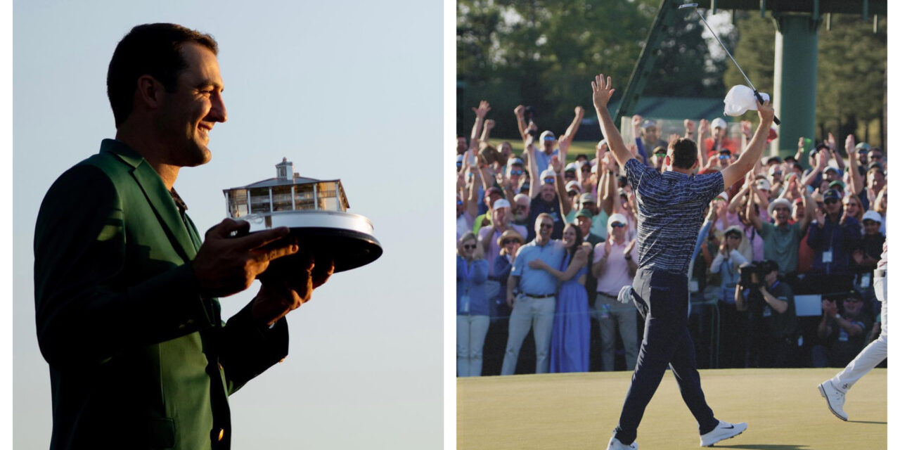 Scottie Scheffler es campeón el Masters de Augusta