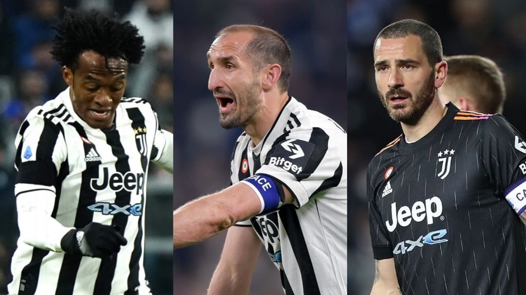 Cuadrado, Chiellini y Bonucci, a la fiscalía por investigación a Juve