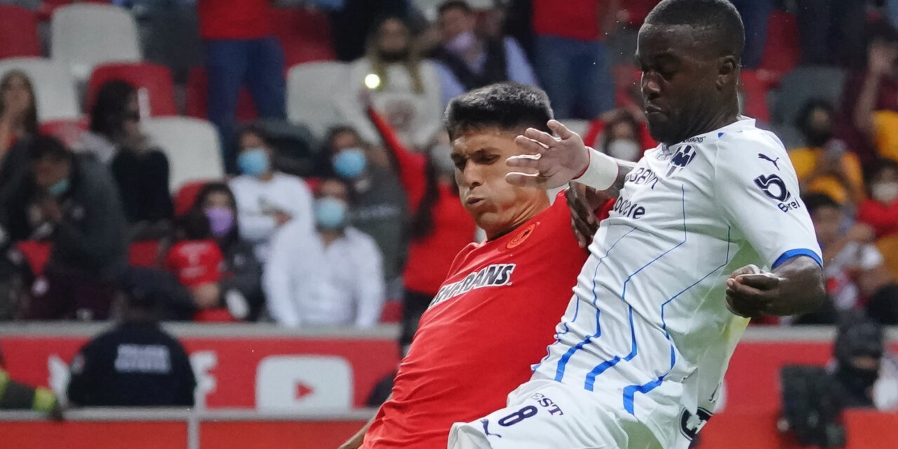 Toluca le sacó el empate a Rayados