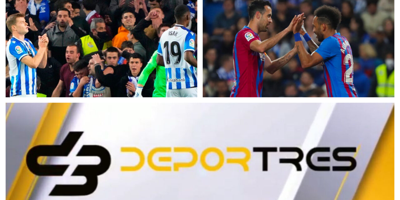 Barcelona sonríe de nuevo y vence a la Real Sociedad(Video completo D3 12:00 PM)