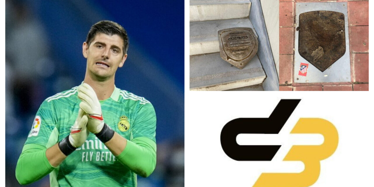 Podcast D3: Arrancan placa homenaje a Courtois en estadio del Atleti por ganar la Champions