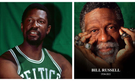 Falleció Bill Russell a los 88 años, el jugador con más títulos en la NBA