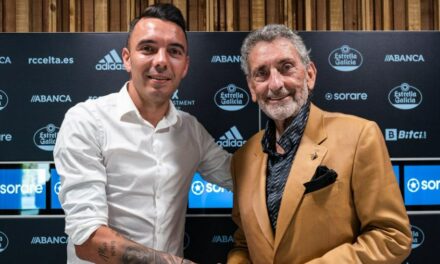 Iago Aspas renueva contrato con Celta de Vigo hasta 2025