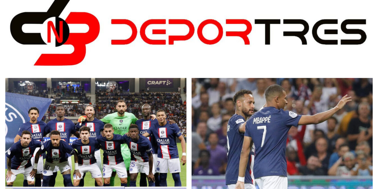 PSG goleó al Toulouse con goles de Neymar y Mbappé(Video D3 completo 12:00 PM)