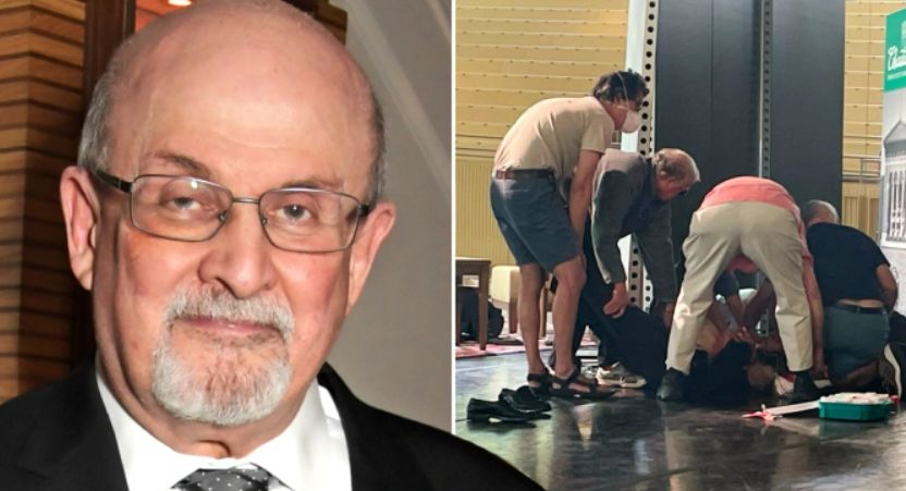 Escritor Salman Rushdie fue atacado en un evento en New York