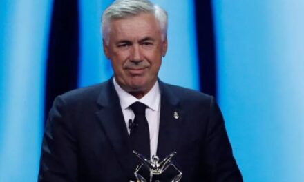 Ancelotti, elegido entrenador del año de la UEFA