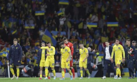 Ucrania cae 3-0 en Escocia en Liga de Naciones
