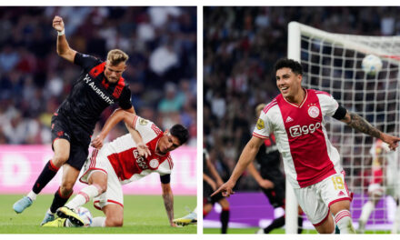 Primera asistencia de Jorge Sánchez en goleada del Ajax