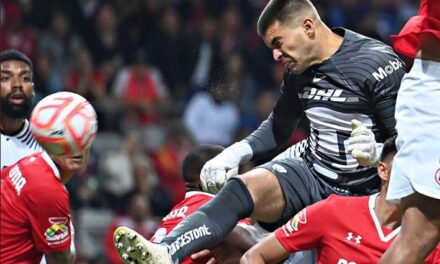 Pumas rescató un punto de Toluca con gol del portero Julio González